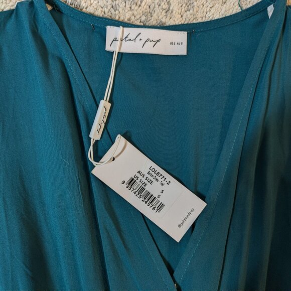 NWT Teal 👗 Petal & Pup Barker Dress, Small - Picture 7 of 9